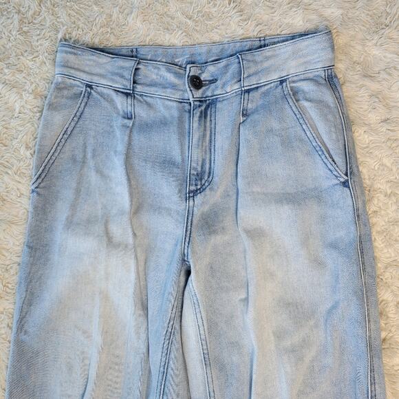 We The Free Paloma Slouchy Pleated Jeans Size 26 - Picture 4 of 9